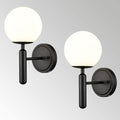 Black Vanity Light Set of 2
