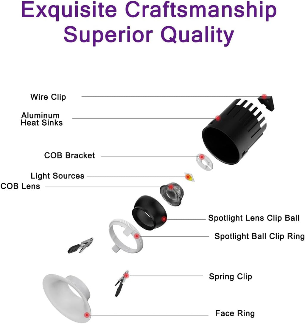 3in Gimbal Recessed Light 5CCT