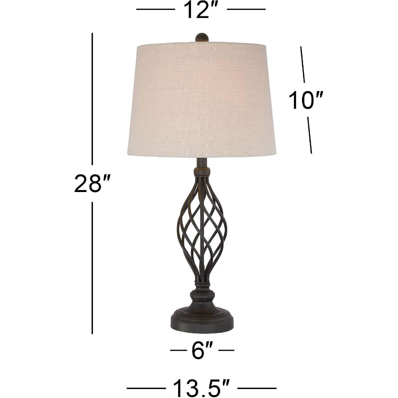 28in Table Lamps Set of 2