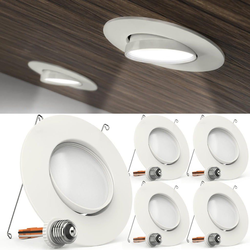 6in Gimbal Recessed Light Adjustable