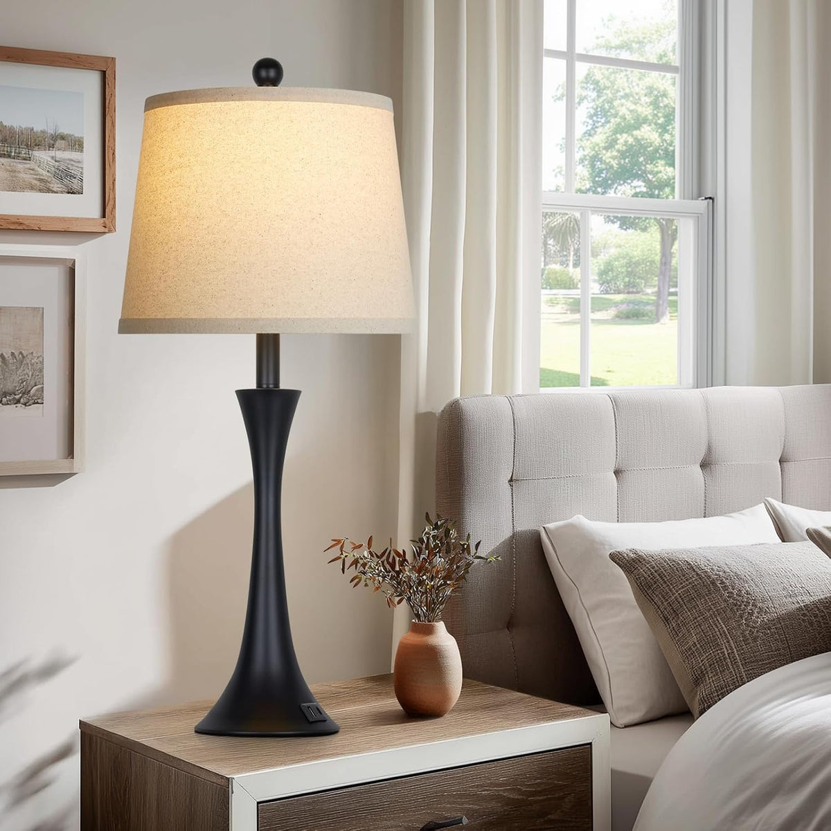 27.5in Table Lamps Set of 2