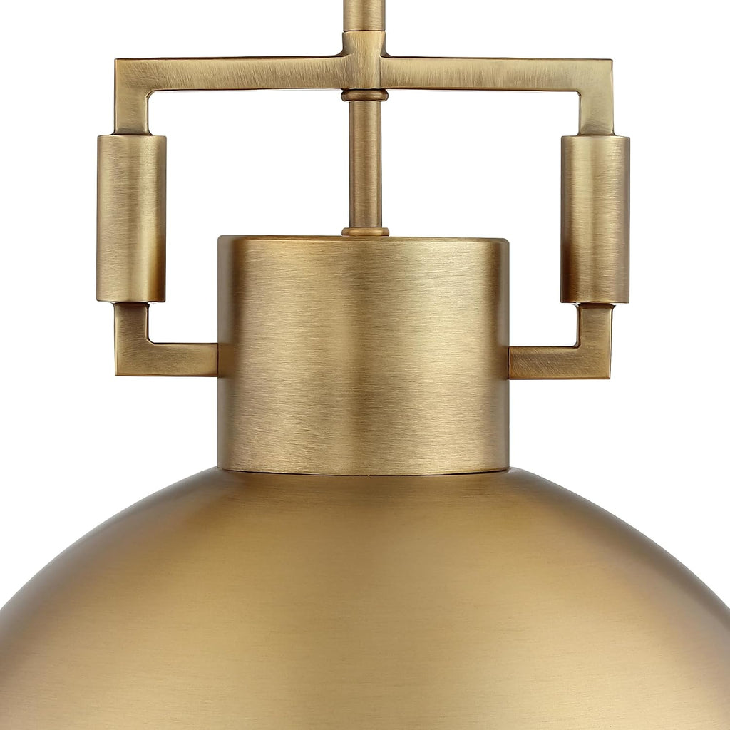 Brass Dome Pendant Light