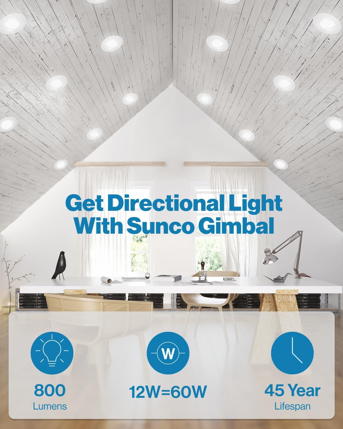 6in Gimbal Recessed Light Adjustable