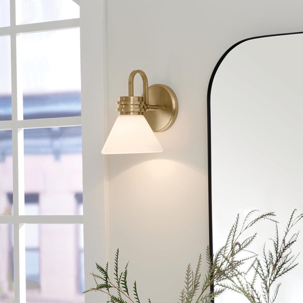 9.5in Champagne Bronze Wall Sconce