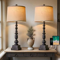 27.75in Farmhouse Lamps Set of 2