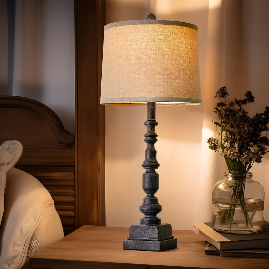27.75in Farmhouse Lamps Set of 2