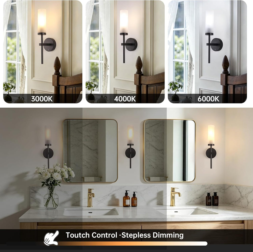 Battery Wall Sconces Set of 2