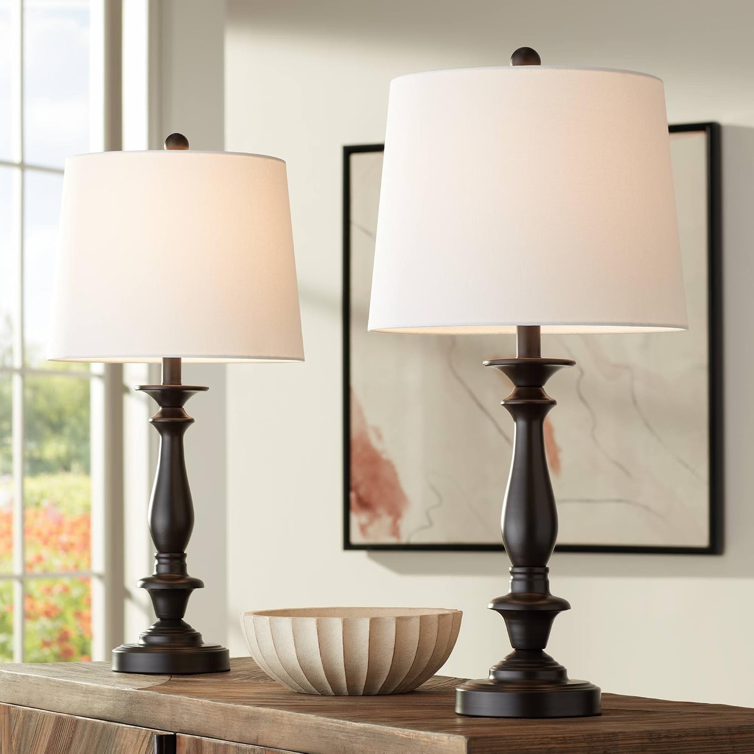 26in Table Lamps Set of 2