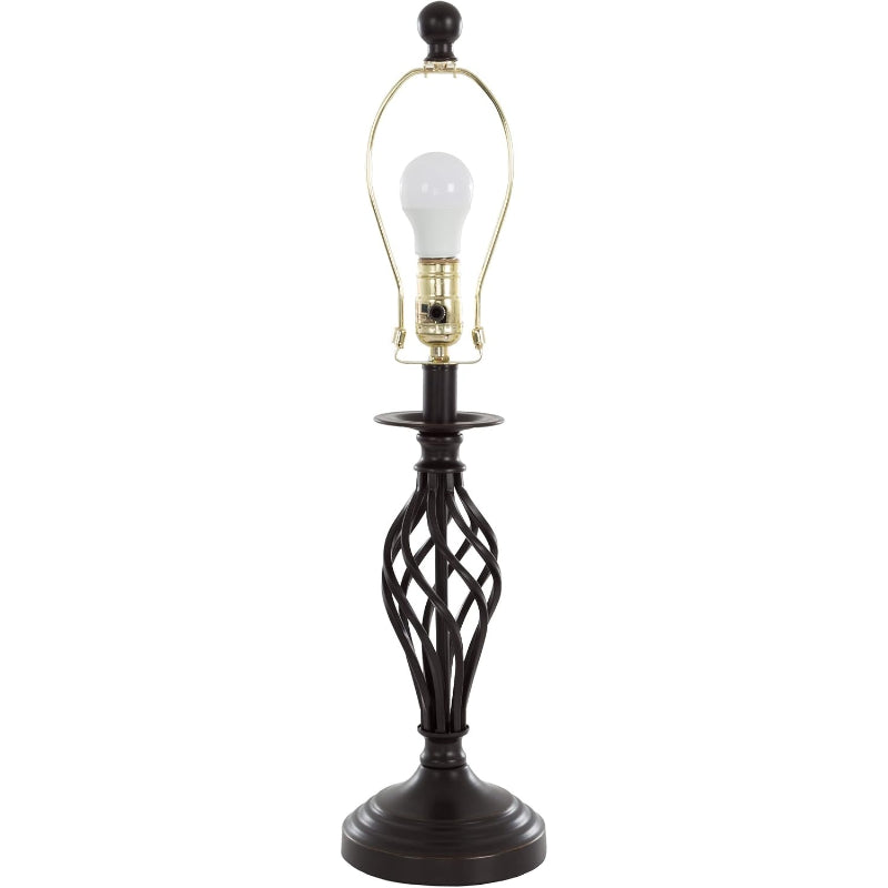 Home Spiral Cage Table Lamps Set of 2