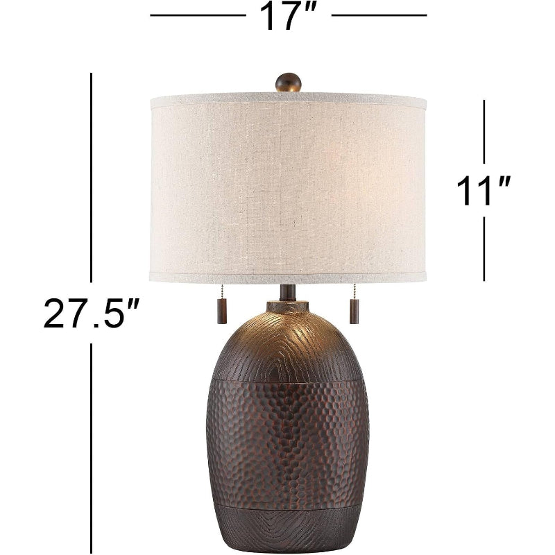 27.5in Farmhouse Table Lamp